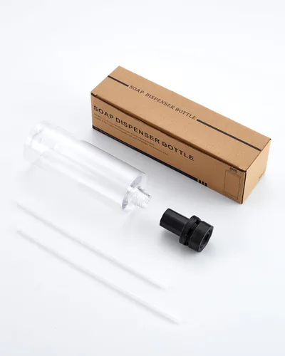 Vista 5 de Botella de Dispensador de Jabón Actualizada para Fregadero de Cocina Reemplazo - Botella de Jabón de 500ML/17oz - Un Reemplazo para Tu Dispensador