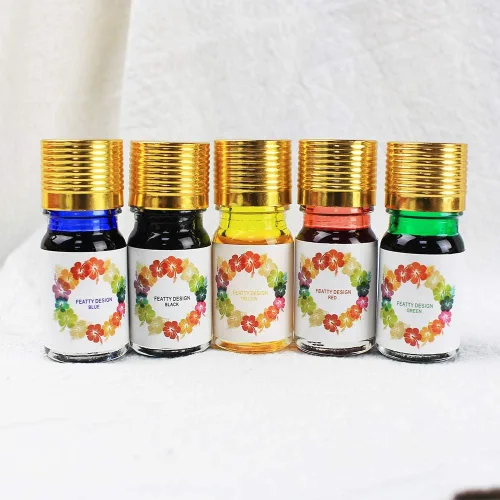 Vista 2 de GIFTS - Juego de bolígrafos de caligrafía, kit de 12 piezas, 5 puntas y 5 tintas, bolígrafo de escritura, juego de bolígrafos Anitque Dip
