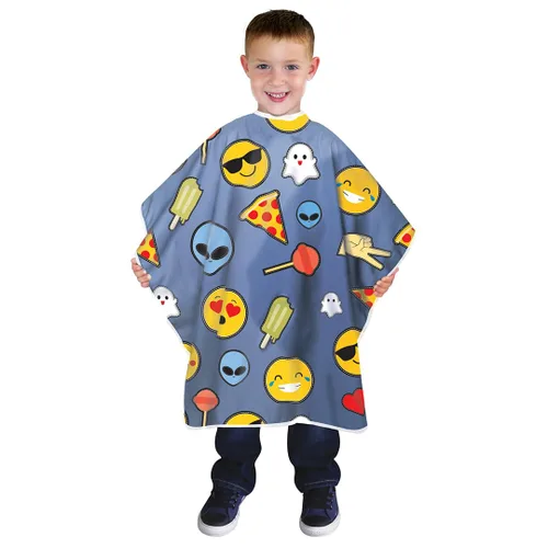Vista 8 de Betty Dain Little Friends - Capa de corte de pelo para niños, 30 pulgadas de ancho x 36 pulgadas de largo, perfecta para niños y niñas, 100%