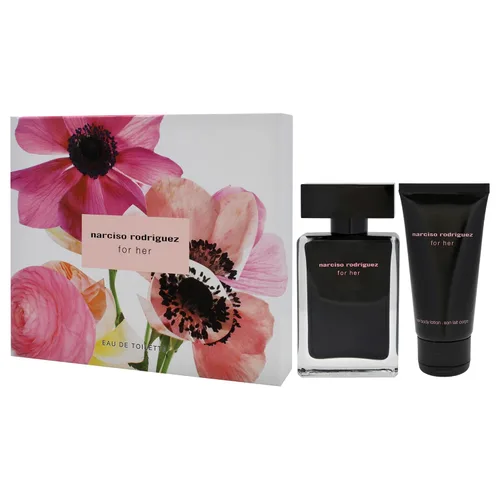 Vista 4 de Narciso Rodriguez by Narciso Rodriguez for Women - Juego de regalo de 2 piezas de 1.6 onzas EDT en aerosol, loción corporal de 1.6 onzas