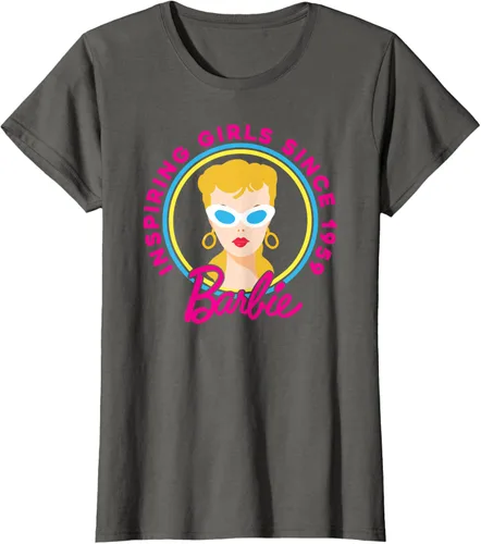 Vista 6 de Barbie - Camiseta inspiradora del 60 aniversario para niñas desde los 59 Negro
