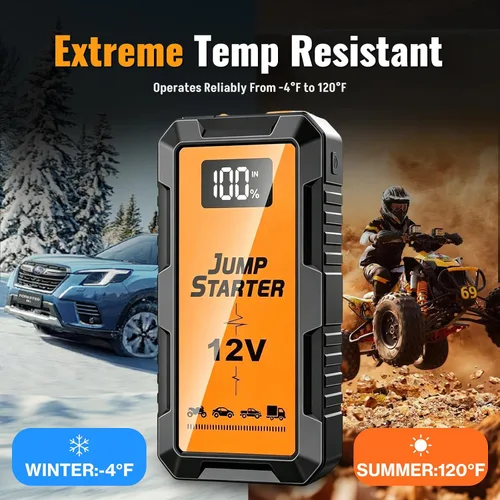 Vista 6 de Jump Starter 3000A - Car Battery Jump Starter Portable