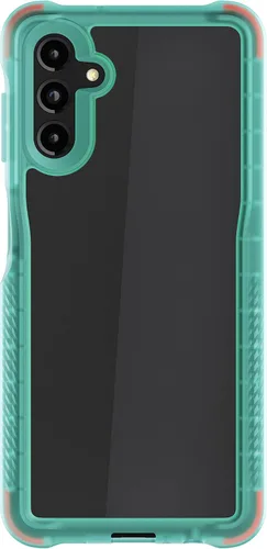 Vista 129 de Ghostek COVERT - Funda rosa para Galaxy Z Flip 4 para mujeres y niñas, protección completa de bisagra y parte trasera transparente, duradera