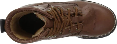 Vista 5 de Georgia arranque trabajo Boys 5" impermeable Logger Piel café gb00019