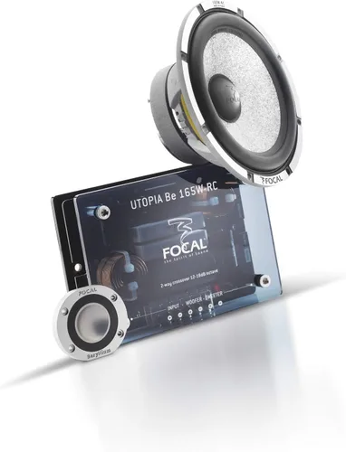 Vista 4 de Focal Kit165W-RC 6.5" Sistema de componentes de 2 vías (con crossover), RMS: 80W - MAX: 160W