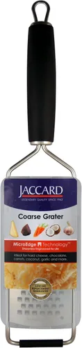 Vista 2 de Jaccard Rallador Microedge Grueso, plateado/negro