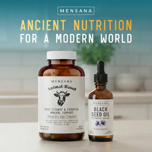 Vista 7 de MENSANA, Aceite de semilla negra (4 onzas – 47 porciones) – Virgen Nigella Sativa prensada en frío – Aceite de bienestar 100% orgánico, sin OMG
