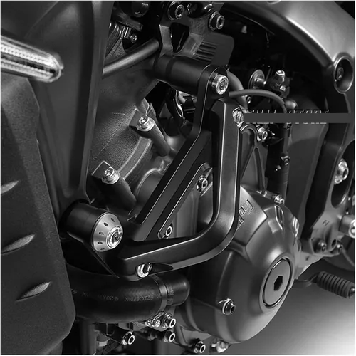 Vista 4 de Cubierta de protección protetiva para motos MT-09 MT09 SP 2021 2022 compatible con MT-09 MT09 SP Protector de parachoques Tracer 9 GT