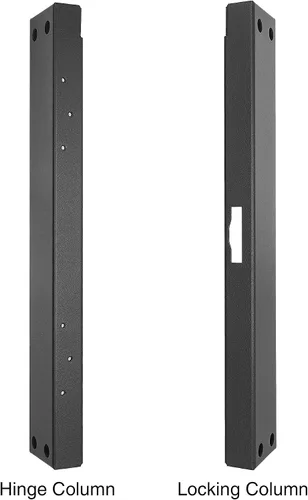 Vista 5 de Sound Town Puertas para rack de servidores, para rack de servidores STRK-M8U (STRK-DS8U)