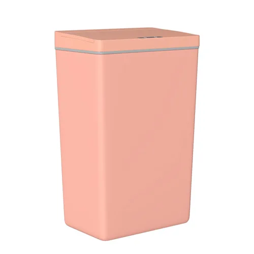 Vista 13 de PayLessHere Basurero de 13 galones / 50 L con tapa, cubo de basura de plástico para cocina, basurero automático sin tacto con sensor de movimiento