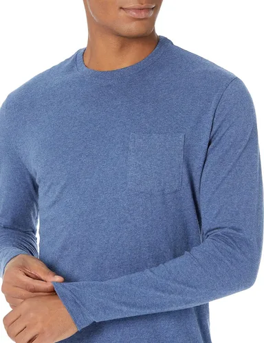 Vista 3 de Tienda Essentials Mens Slim-Fit Long-Sleeve T-Shirt