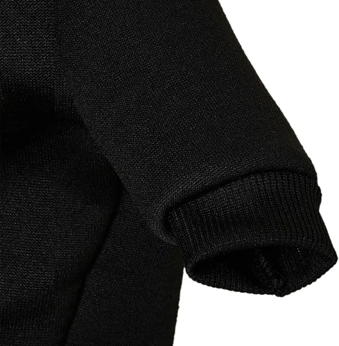 Vista 7 de Suéter para cachorros para perros pequeños, ropa cálida de invierno para gatos, sudadera para mascotas, ropa de punto, ropa de perro y gatito Negro