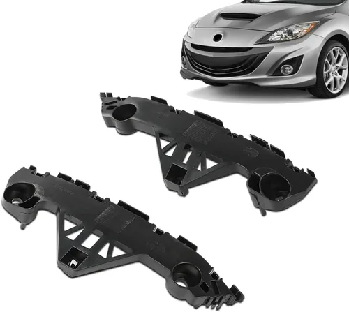Vista 2 de G-PLUS Retenedor de parachoques delantero, 2 piezas, compatible con Mazda 2010-2012 3 GS 2012-2013 Fit 3 GS-SKY 2010-2013 Fit 3 GT/GX/i/S 2011-2013
