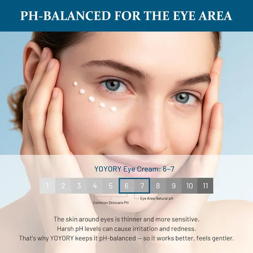 Vista 2 de Crema para debajo de los ojos con retinol – Crema de ojos antienvejecimiento para bolsas de ojos, ojeras y arrugas que se decoloran, líneas finas