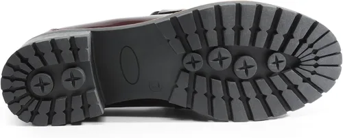 Vista 4 de DREAM PAIRS Mocasines gruesos para mujer, con plataforma, cómodos zapatos casuales de negocios