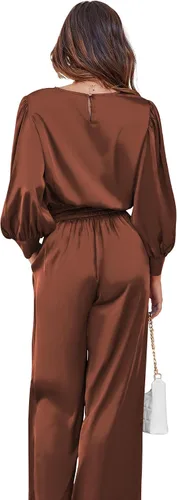 Vista 2 de Ekouaer - Conjunto de pijamas, camisón sexy, lencería de encaje, shorts, ropa de dormir