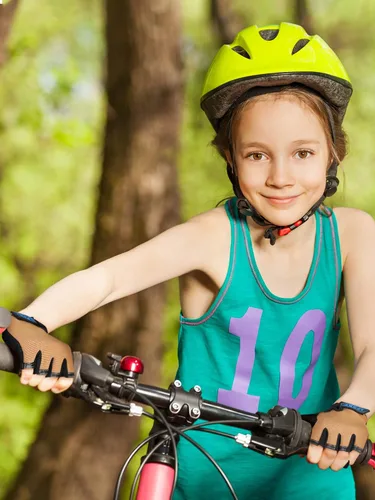 Vista 5 de Boao 3 pares de guantes de medio dedo para niños guantes de deporte antideslizantes de gel para niños Ciclismo de montar en bicicleta, azul, gris