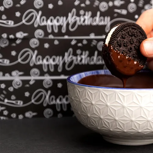 Vista 5 de Barnetts - Cesta de galletas de chocolate para mujer, regalo de feliz cumpleaños, ideal para mamá, esposa, tía, abuela, sobrina, hija, hermana