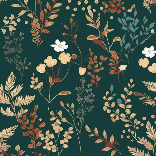 Vista 18 de Papel tapiz floral de hongos rosados para despegar y pegar, papel de contacto bohemio con hojas verdes claras, acuarela, colorido mural de pared