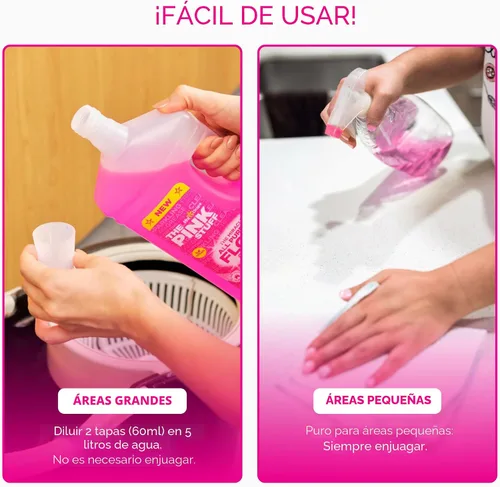 Vista 6 de Stardrops - The Pink Stuff - Limpiador de pisos multiusos The Miracle 33.8 fl oz