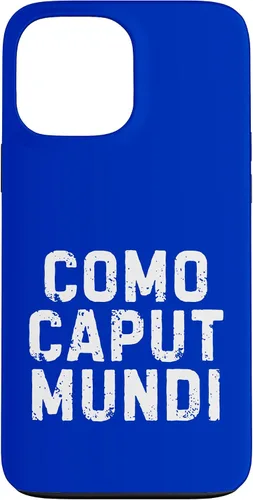 Vista 24 de Como Caput Mundi Città Simpatica Uomo Donna Bambino Case for iPhone 16