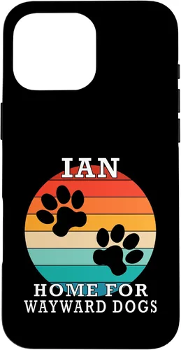 Vista 19 de Ian Home for Wayward Dogs Family Name Case for iPhone 17
