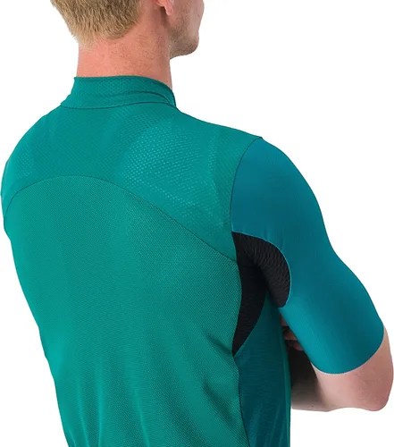 Vista 4 de Castelli Camiseta Endurance Elite para hombre para ciclismo de carretera y grava, talla L