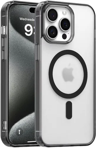 Vista 13 de S. Tedazo Funda magnética para iPhone 7 Plus/8 Plus compatible con MagSafe, no amarillea, protección de grado militar, funda ultradelgada a prueba