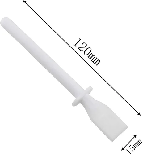 Vista 2 de E-outstanding Esparcidor de pegamento 4PCS Aplicadores de barras de pegamento de plástico blanco