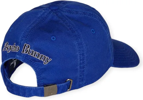 Vista 2 de Psycho Bunny Gorra de béisbol clásica para hombre (azul espacial)