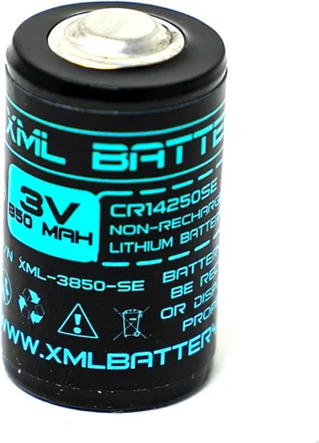 Vista 7 de (5 unidades) 1/2 AA CR14250SET y Siemens MCI2 Celda de litio láser para batería FDK 3V 850mAh CR14250SE Sanyo 1755-BAT CR1/2AA CR14250 CR14250SE