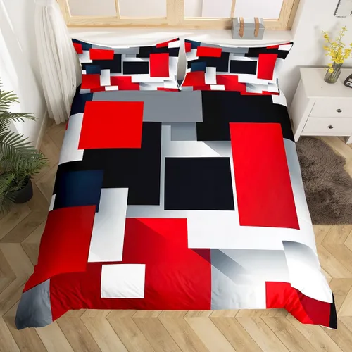 Vista 42 de Juego de funda de edredón con lazo de dibujos animados para niñas, tamaño individual, juegos de ropa de cama de princesa con lazo para niños, 2 Azul