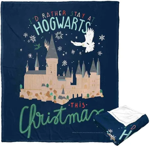 Vista 17 de Northwest Harry Potter - Manta de seda táctil, 50 x 60 pulgadas, All I Want for Christmas