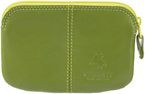 Vista 3 de RB60 - Cartera de cuero multicolor con llavero, Lima