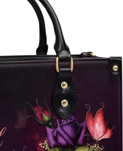 Vista 5 de Bolsos de Cuero Jesuspirit para Mujeres - Bolsos de Biblia, Bolso Religioso - Regalos Cristianos para Mujeres - Regalos del Día de la Madre