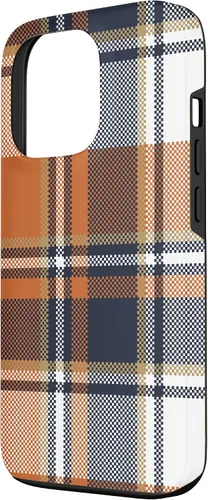 Vista 2 de Funda para iPhone 13 Pro, color azul marino, Halloween, otoño, calabazas