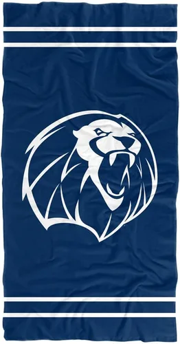 Vista 122 de LOGOVISION Manta Abilene Christian University, 30 x 60 pulgadas, logotipo primario CottonFront/PolyBackBeachTowel