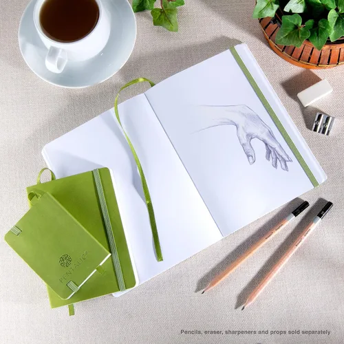 Vista 6 de Cuaderno de bocetos Travelers Dot Grid Pentalic Art, libre de ácidos