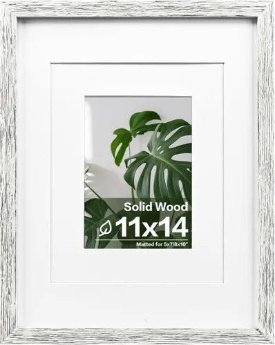 Vista 178 de Egofine - Portarretratos de 4 x 6 pulgadas, de madera maciza con plexiglás, para fotos de 3.5 x 5 con paspartú o de 4 x 6 sin paspartú, para colocar