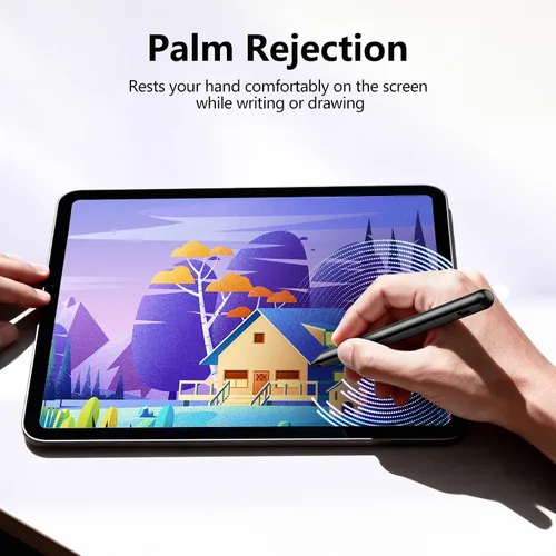 Vista 6 de Stylus Pen Carga Rápida 2X Lápiz Activo Compatible con Apple iPad Pro 11"/12.9"/M4 2018-2025, iPad Air 3/4/5/M2/M3, iPad 6-11, iPad mini 5/6