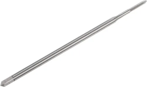 Vista 3 de uxcell Grifo de rosca métrica M2 x 0.4 H2 3.150 in extra largo recto flauta tornillo roscado roscado herramienta de reparación