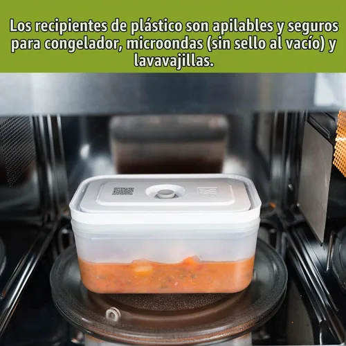 Vista 8 de ZWILLING Recipiente hermético mediano de almacenamiento de alimentos Fresh & Save, contenedor de preparación de comidas, sin BPA