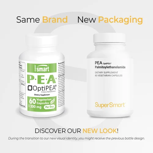 Vista 2 de Supersmart - Suplemento de guisante al 99% Palmitoiletanolamida 1200 mg por día - con OptiPEA - Suplemento natural - Salud general y apoyo