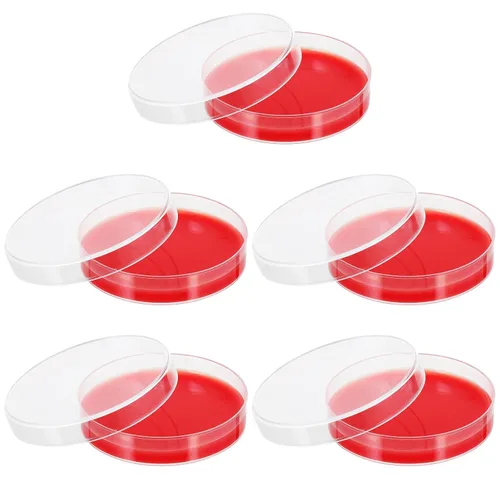 Vista 7 de 10pcs Agar Placas Agar Medio Biológico Determinar Equipo Laboratorio Ciencia y Seguridad