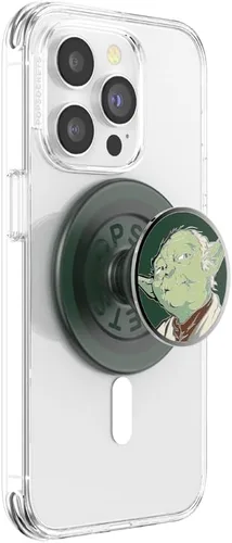 Vista 32 de PopSockets Agarre adhesivo para teléfono, soporte, soporte para teléfono, Star Wars - Millenium Falcon Aluminio