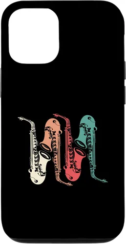 Vista 11 de Funda para iPhone 12 mini con banda de marcha, para saxofonista, regalo de jazz, música