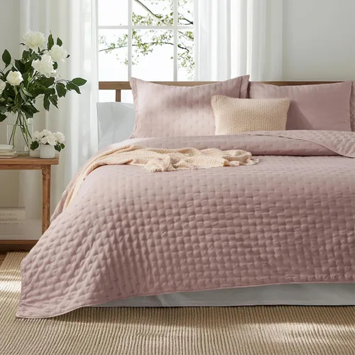 Vista 16 de Bedsure Edredón individual – Ropa de cama ultrasuave individual XL para decoración de dormitorio, edredón ligero para todas las estaciones, colcha