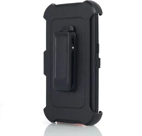 Vista 3 de Carcasa para Galaxy S7, AICase Carcasa de Holster Resistente con Clip para Cinturón + Cubierta Protectora con Pata de Soporte y Armadura