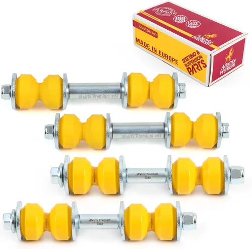 Vista 83 de Metrix Premium Chassis Parts - Kit de 4 piezas de barra estabilizadora delantera y trasera con enlace de extremo de barra estabilizadora para Ford