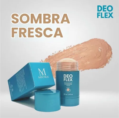 Vista 2 de Mixtrue Beauty Deoflex Corrector Stick 1.41 oz (Cool Variant), desodorante y corrector 2 en 1, deslizamiento suave, uso multiárea